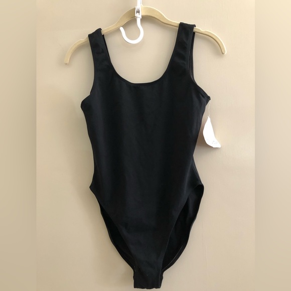 Black High Cut Leotard - Picture 5 of 6